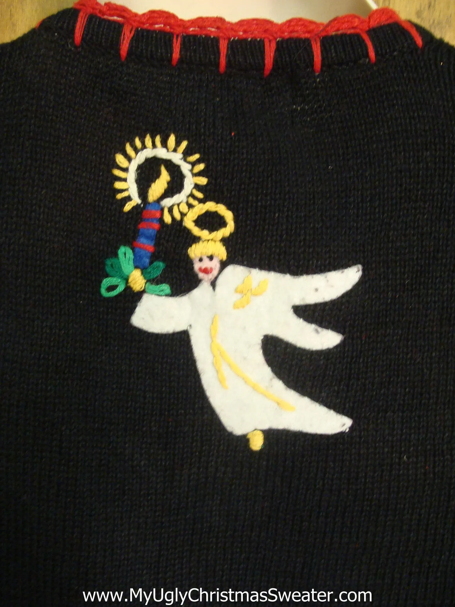 Angels Funny Christmas Sweater Vest