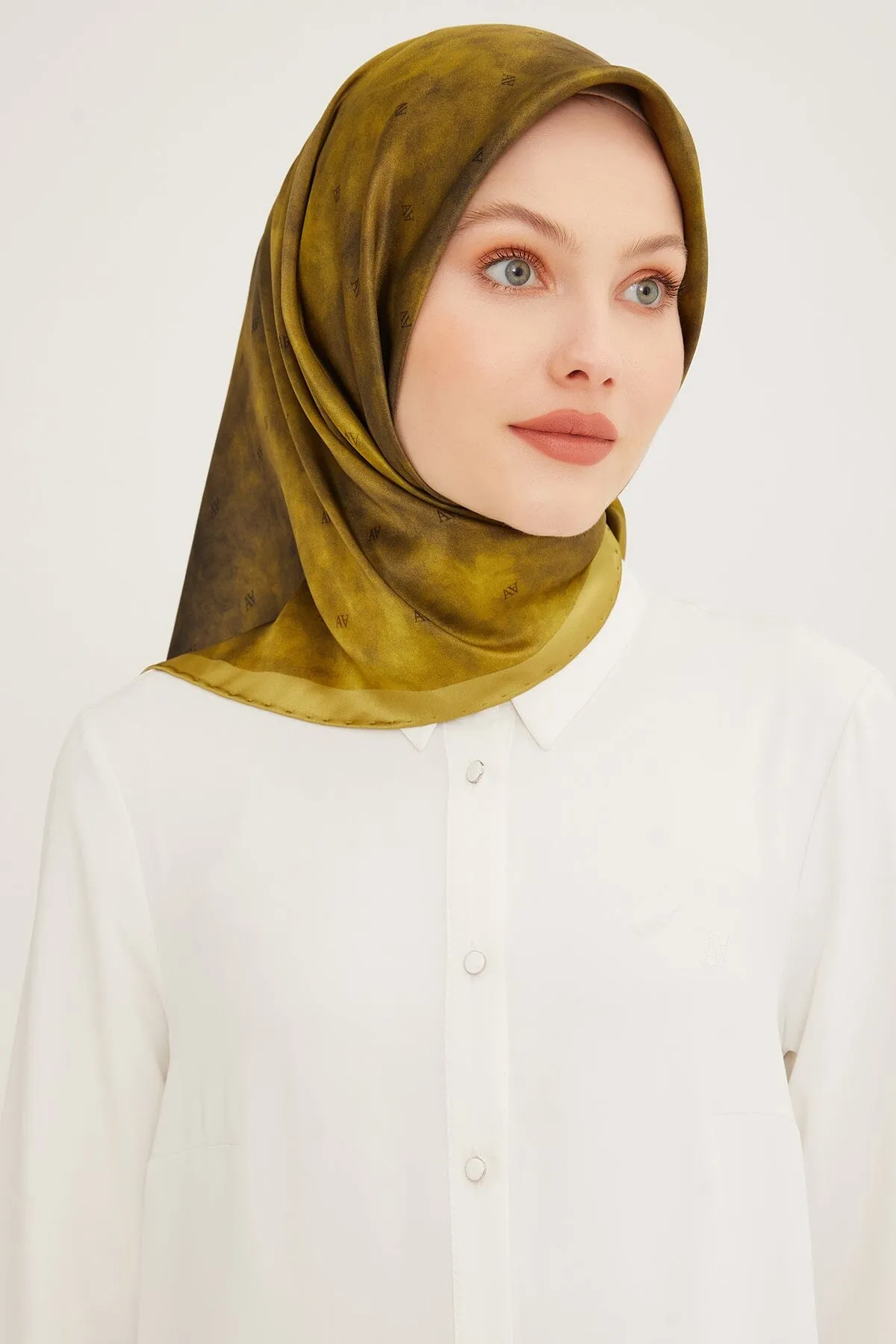 Armine Claudia Silk Twill Scarf #35