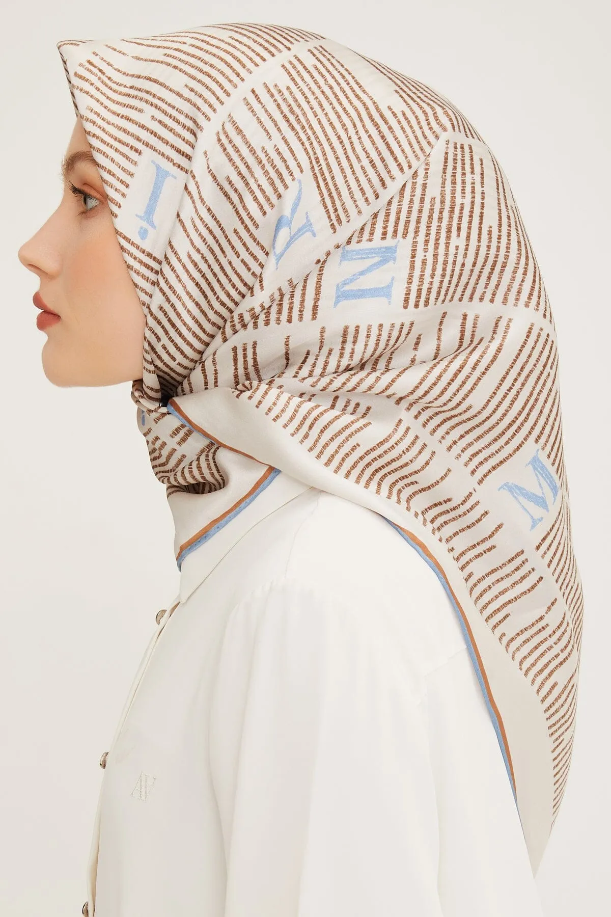 Armine Insta Silk Twill Scarf #2