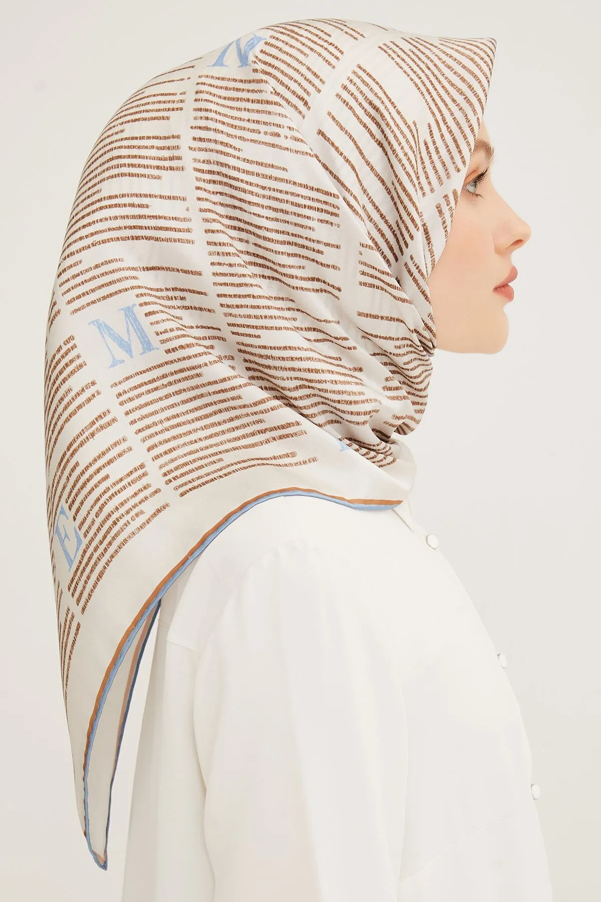 Armine Insta Silk Twill Scarf #2