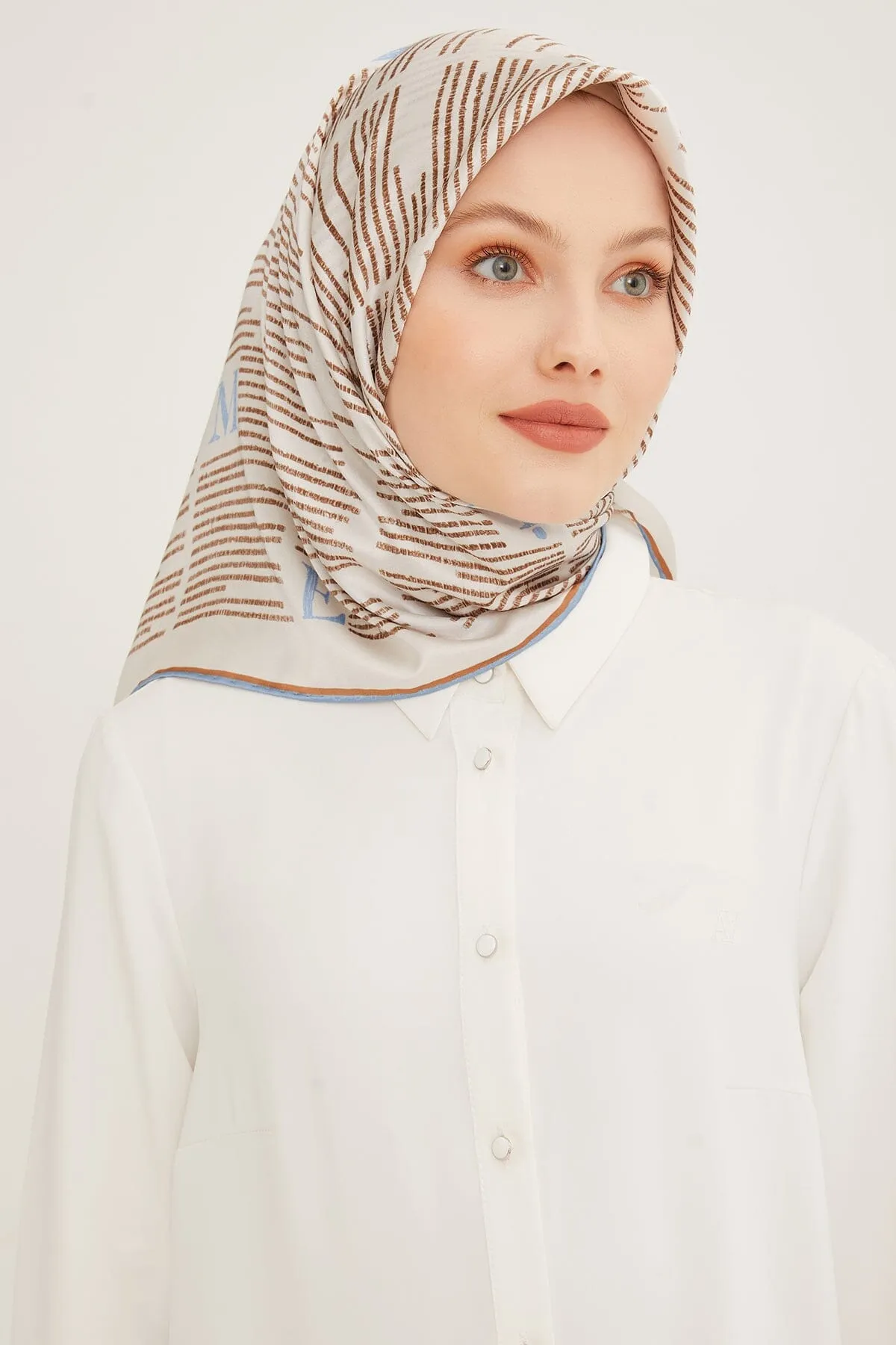 Armine Insta Silk Twill Scarf #2