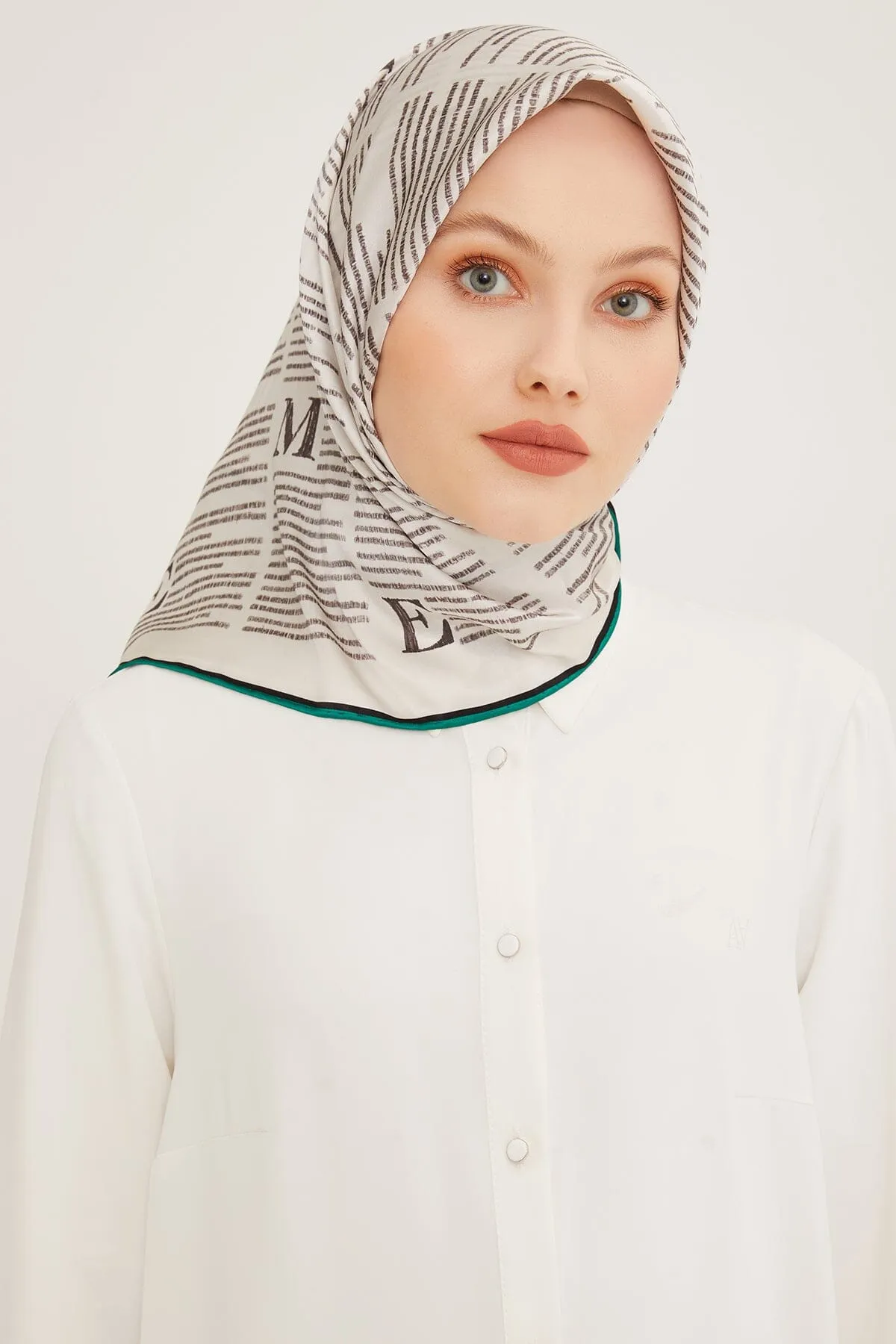 Armine Insta Silk Twill Scarf #7