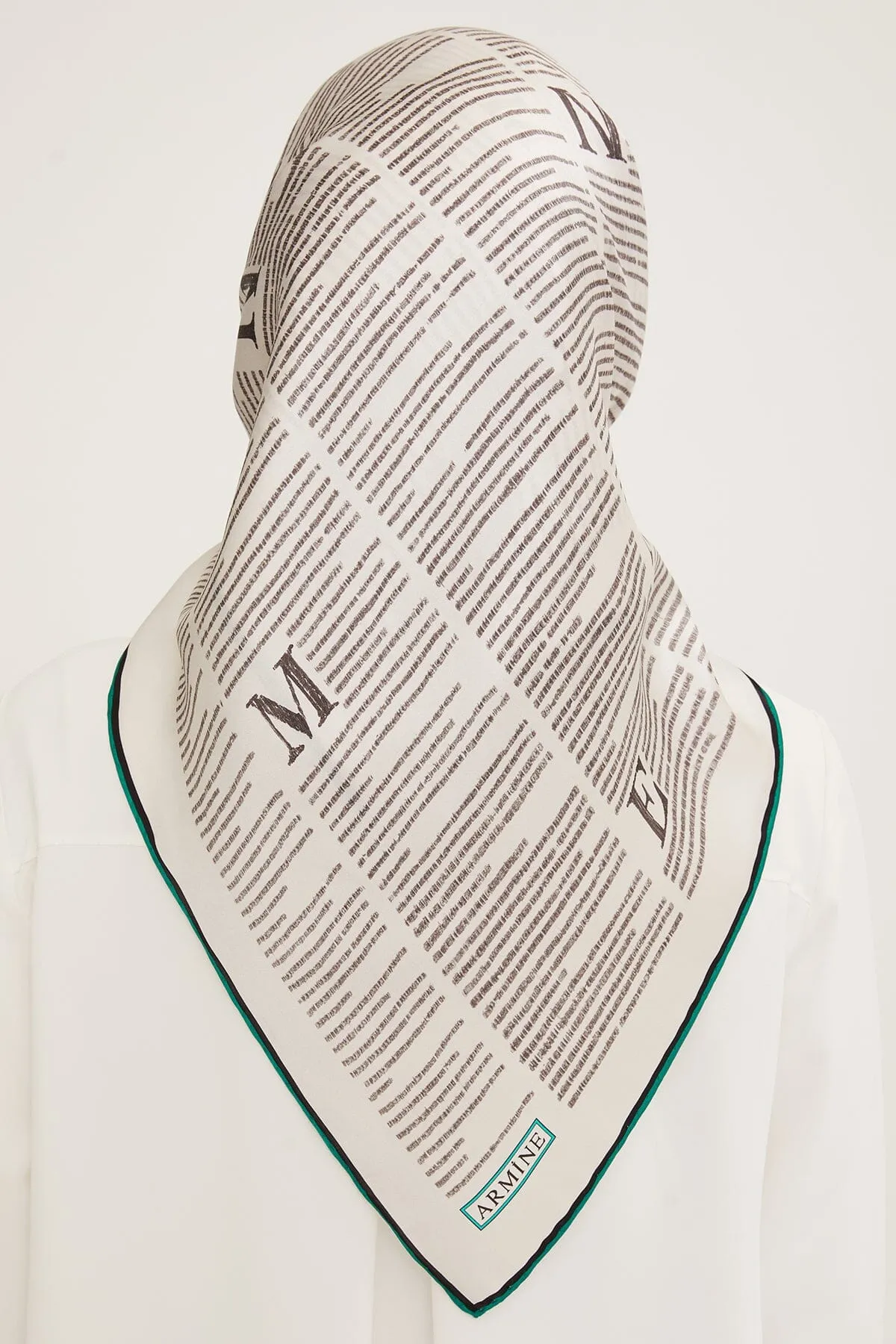 Armine Insta Silk Twill Scarf #7