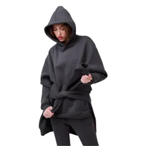 Blvck Paris - "Blvck Hoodie" - Charcoal Dark Grey - Unisex