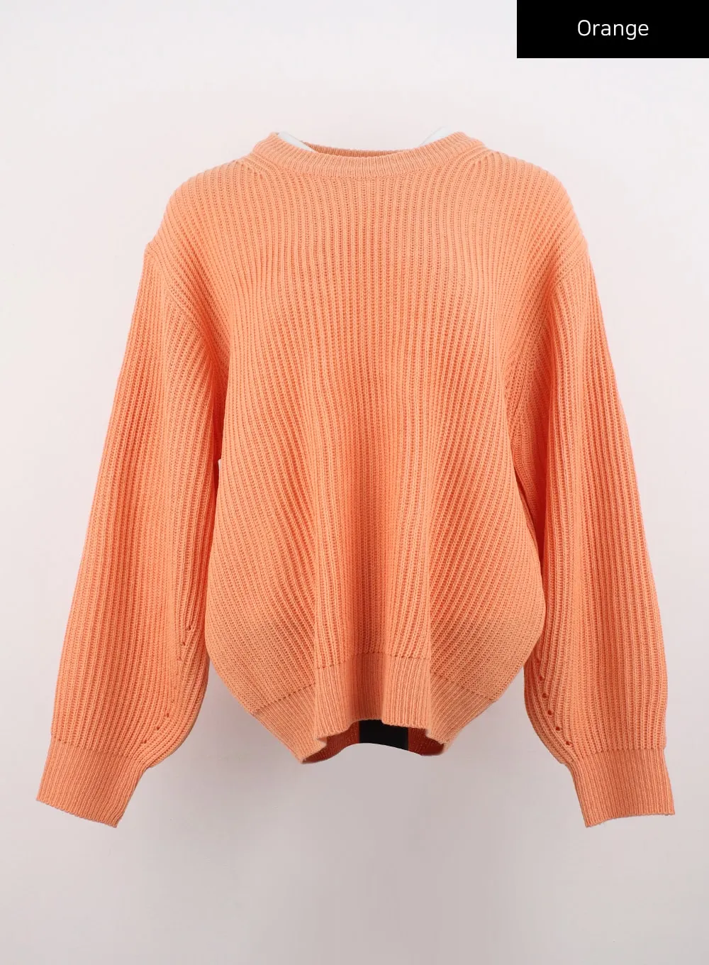 Comfy Loose Fit Knit Sweater IS311