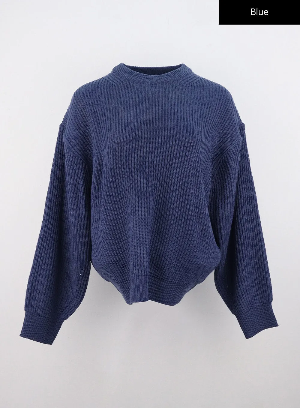 Comfy Loose Fit Knit Sweater IS311