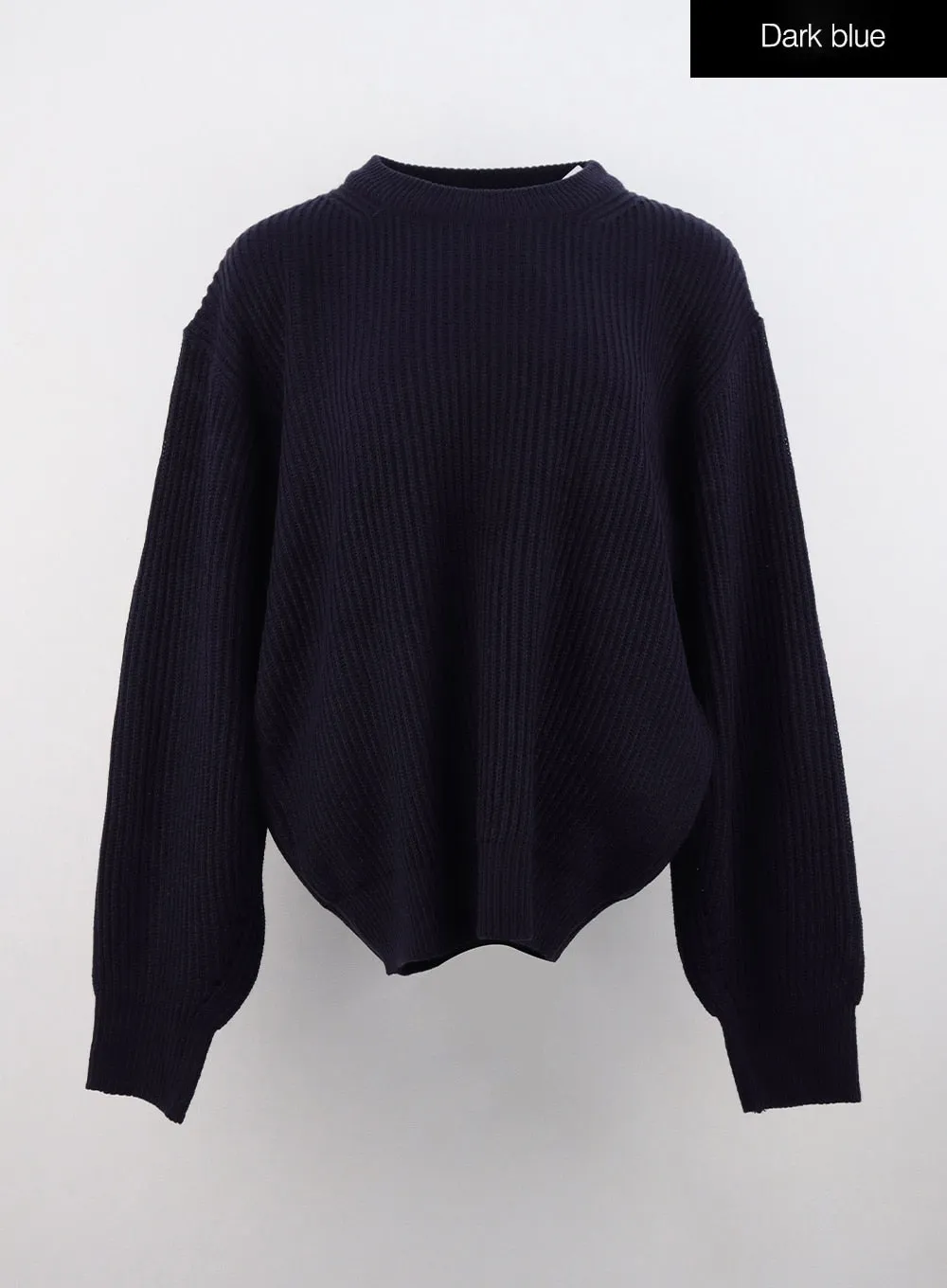 Comfy Loose Fit Knit Sweater IS311