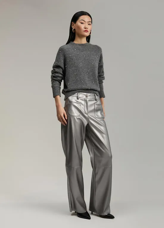 Crew neck Sweater - grey