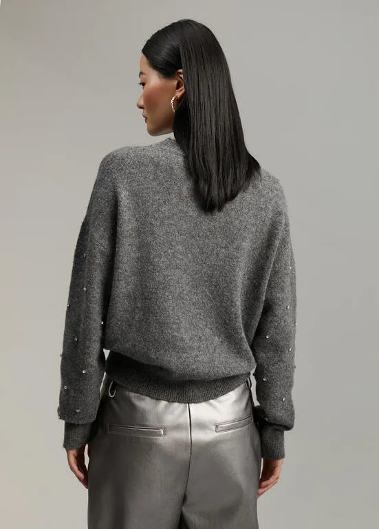 Crew neck Sweater - grey