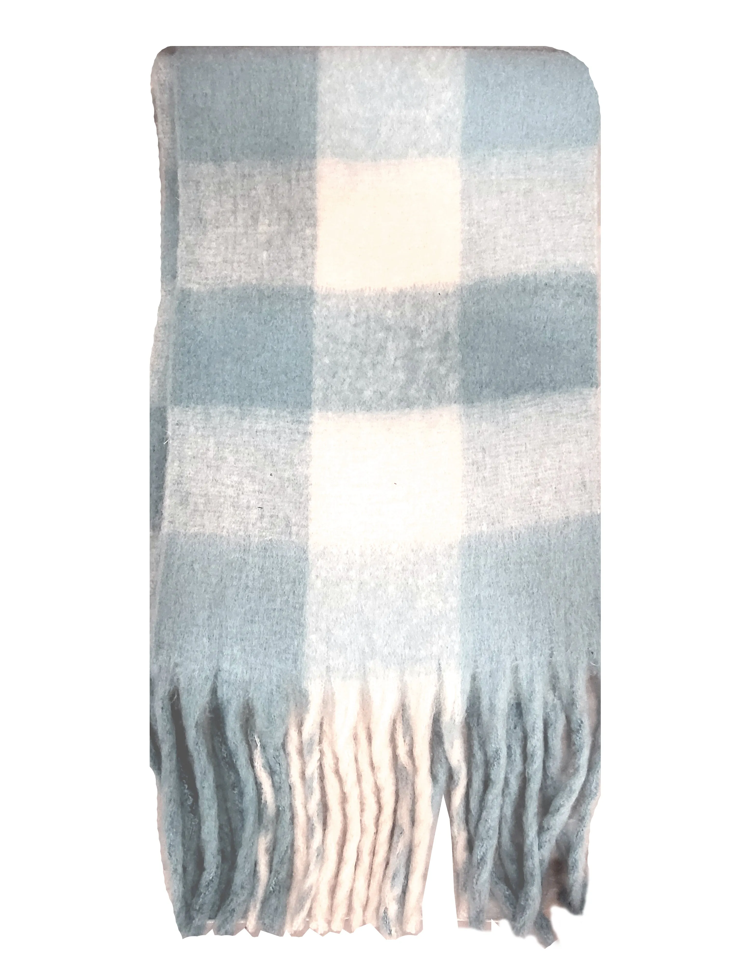 CURVE - RMD220320 Thick Check Winter Scarf
