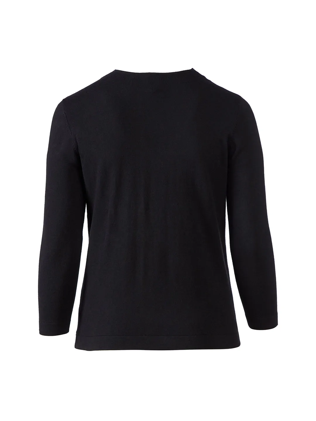 Cutout Black Sweater