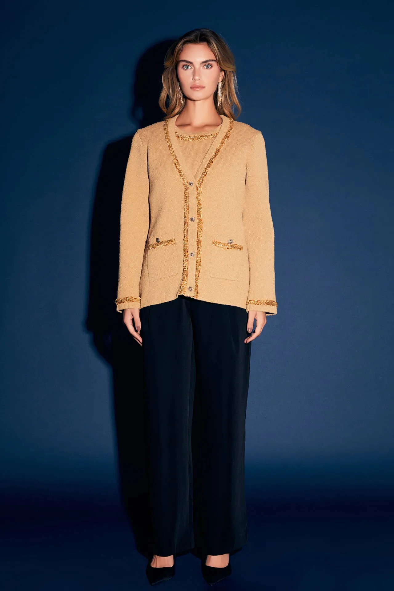 Endless Rose - Chain Trim Cardigan
