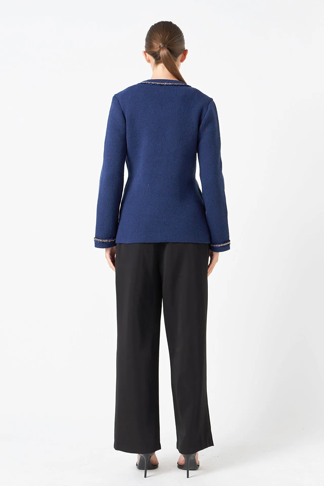 Endless Rose - Chain Trim Cardigan