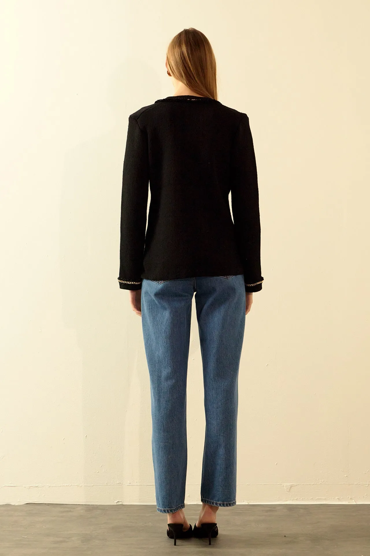 Endless Rose - Chain Trim Cardigan
