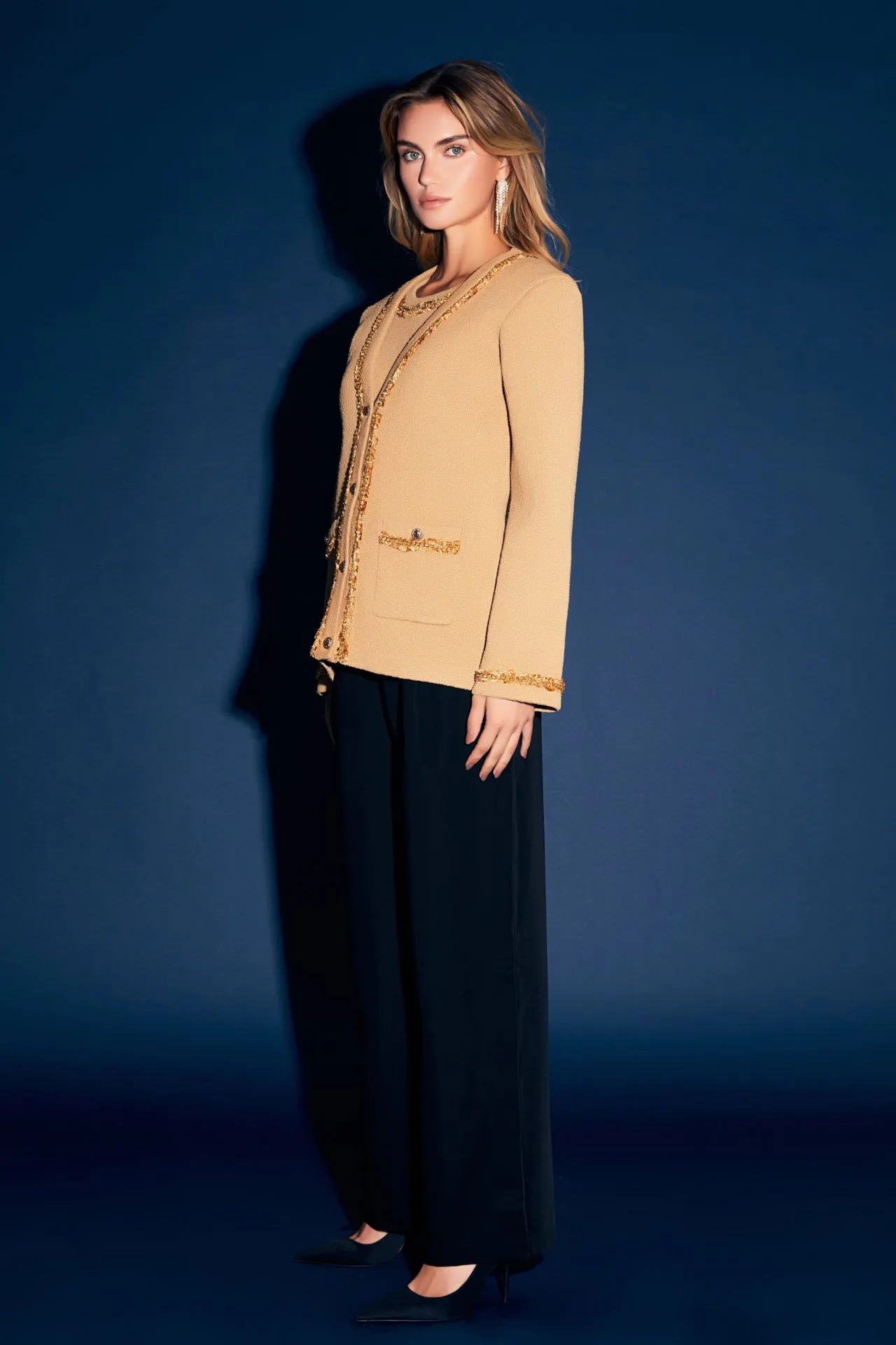 Endless Rose - Chain Trim Cardigan