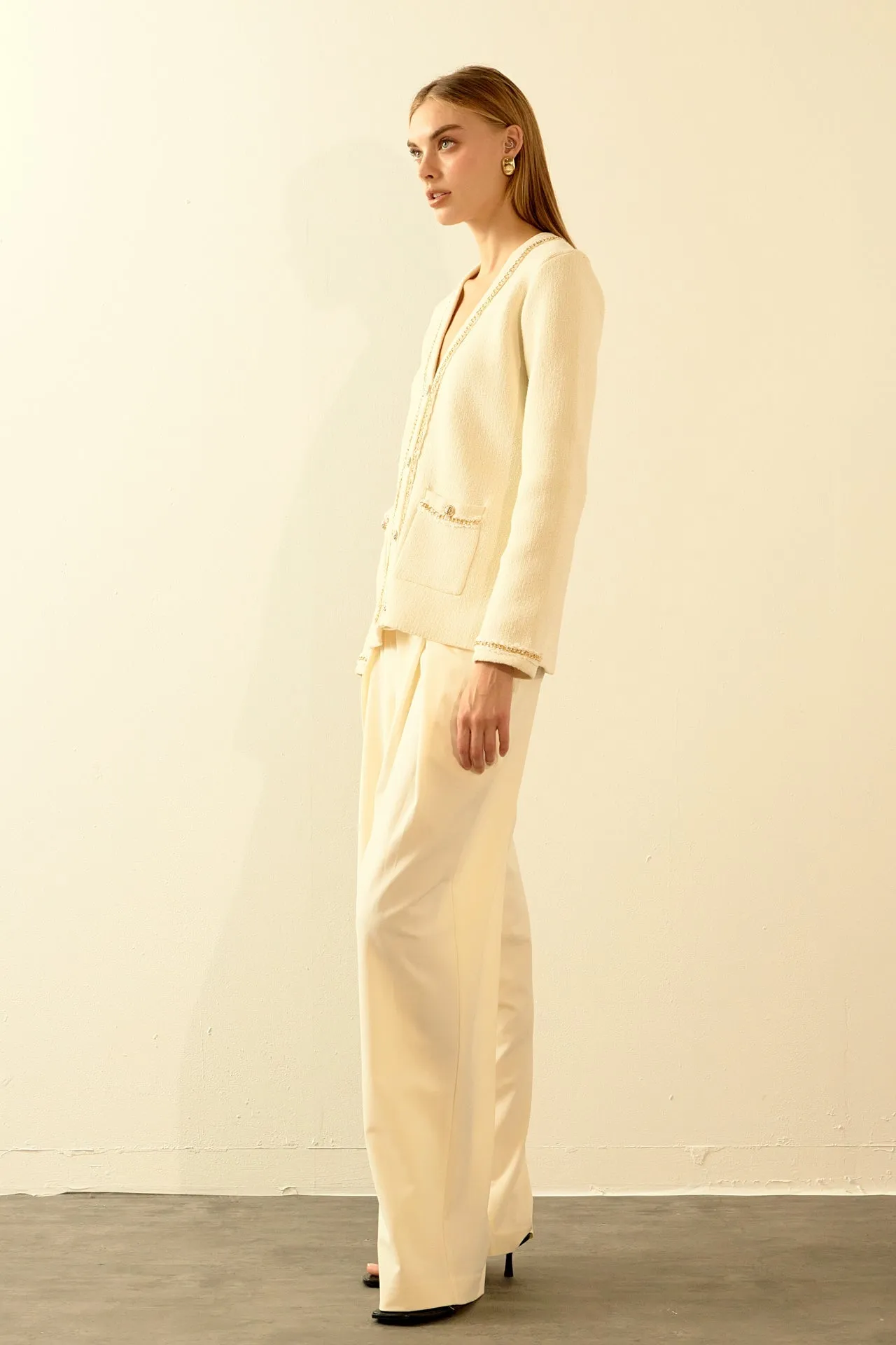 Endless Rose - Chain Trim Cardigan