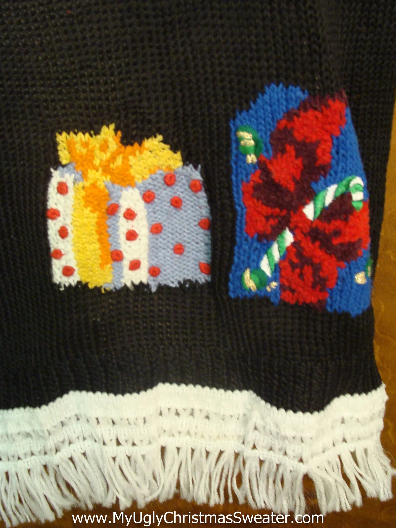 Festive Wrapped Christmas Presents Cute Christmas Sweater Vest