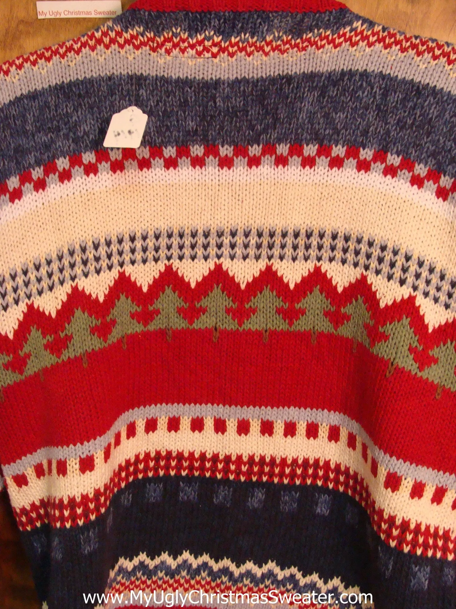 Geometric Mess 2sided Light Up Ugly Christmas Jumper