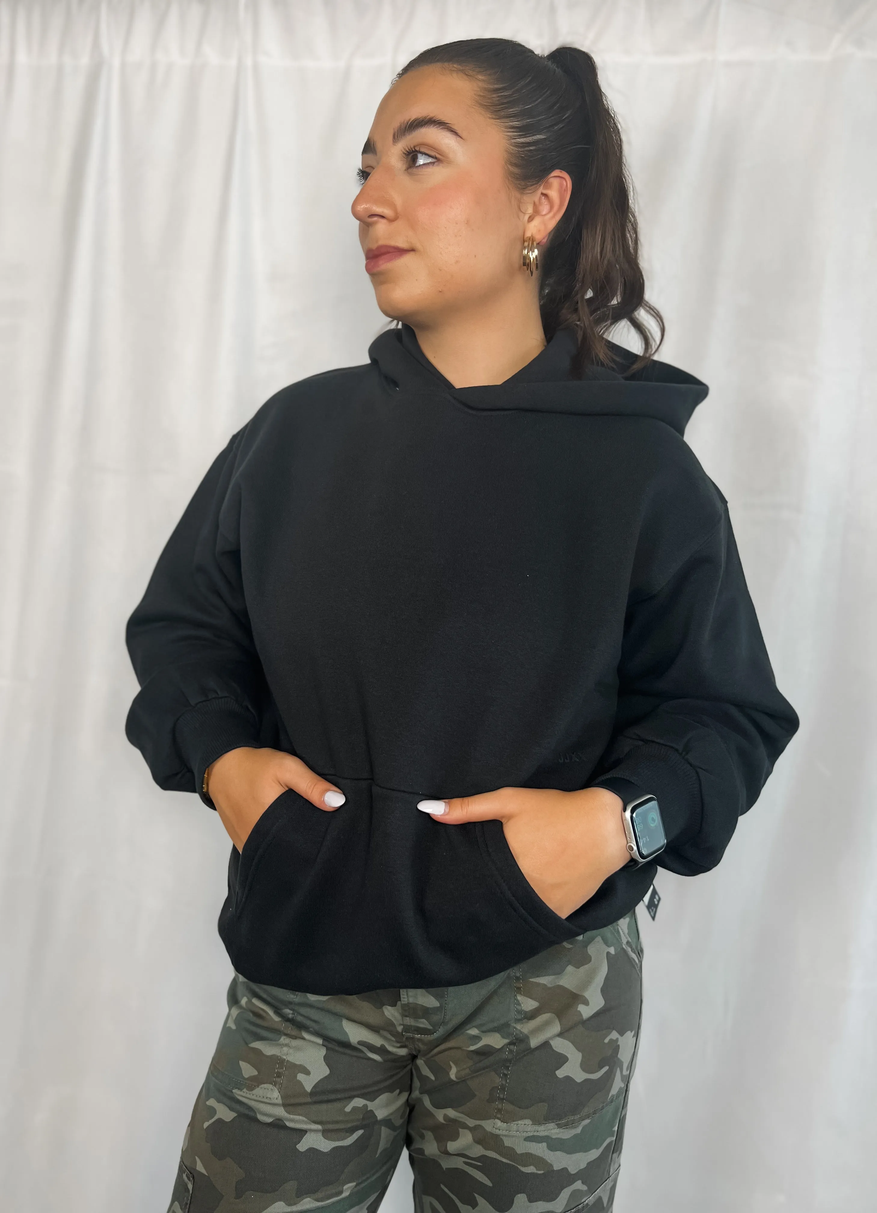 Jasmin Hoodie - Black