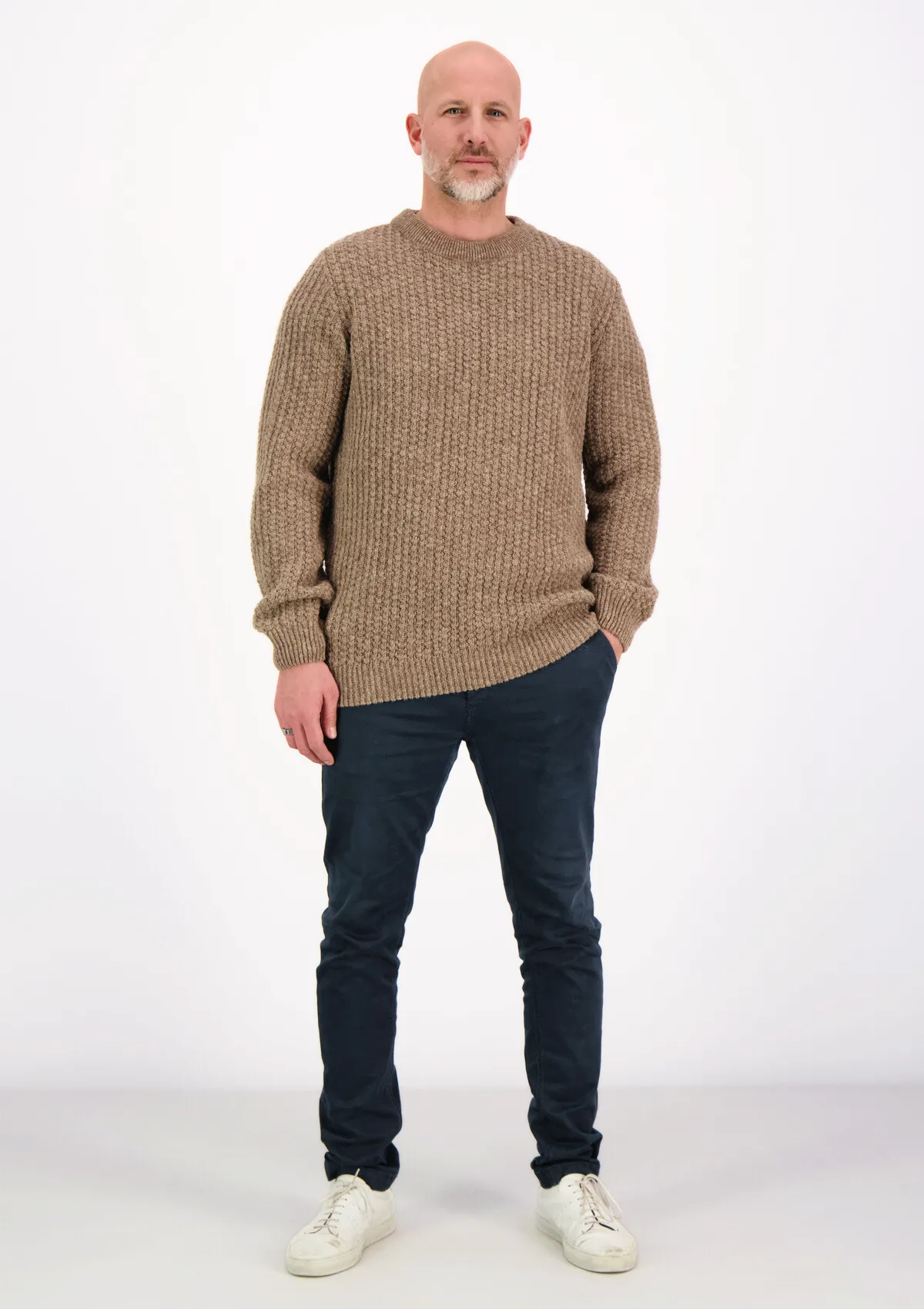 Johan Crew-Neck Beige