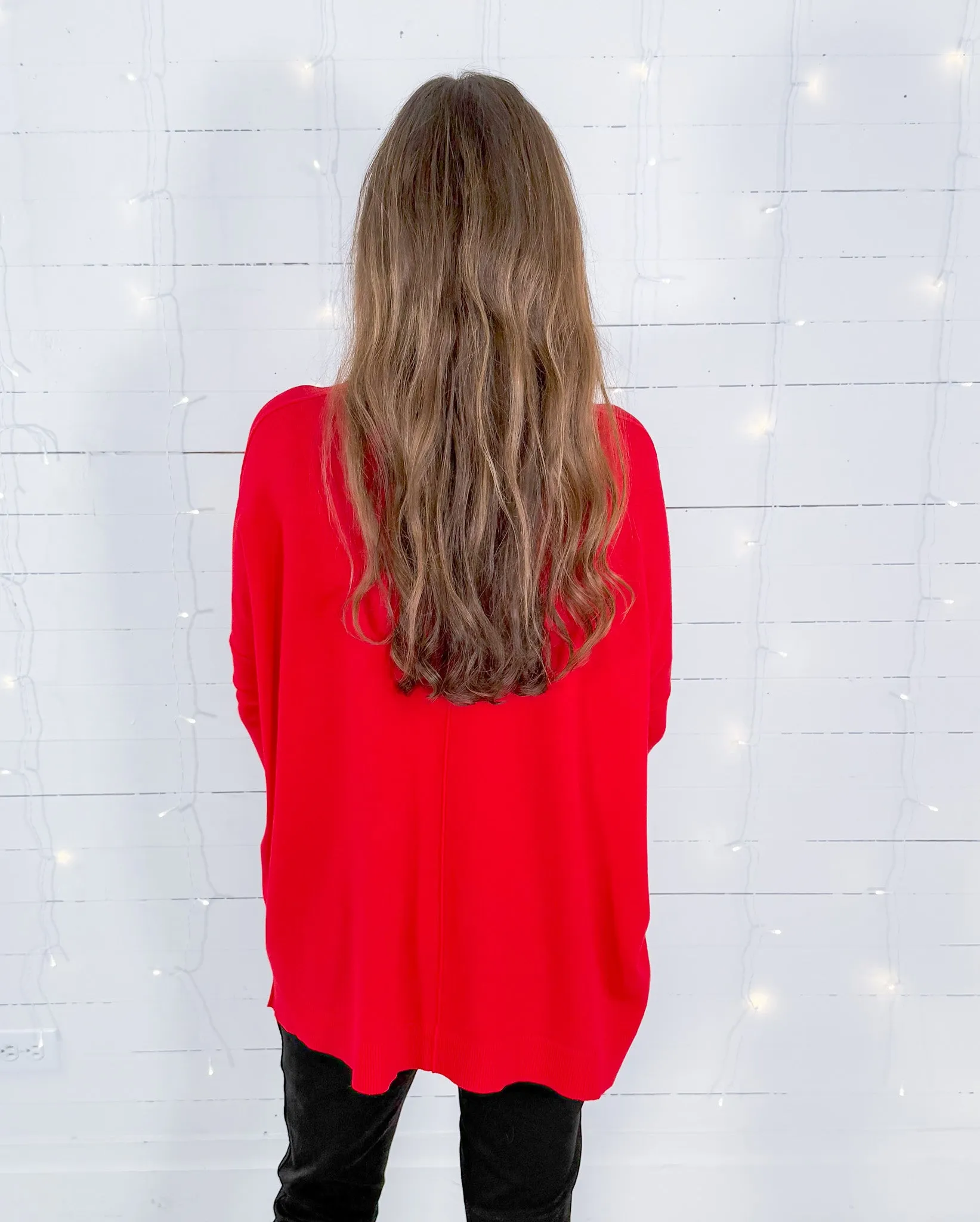 Judson True Red Crewneck Sweater