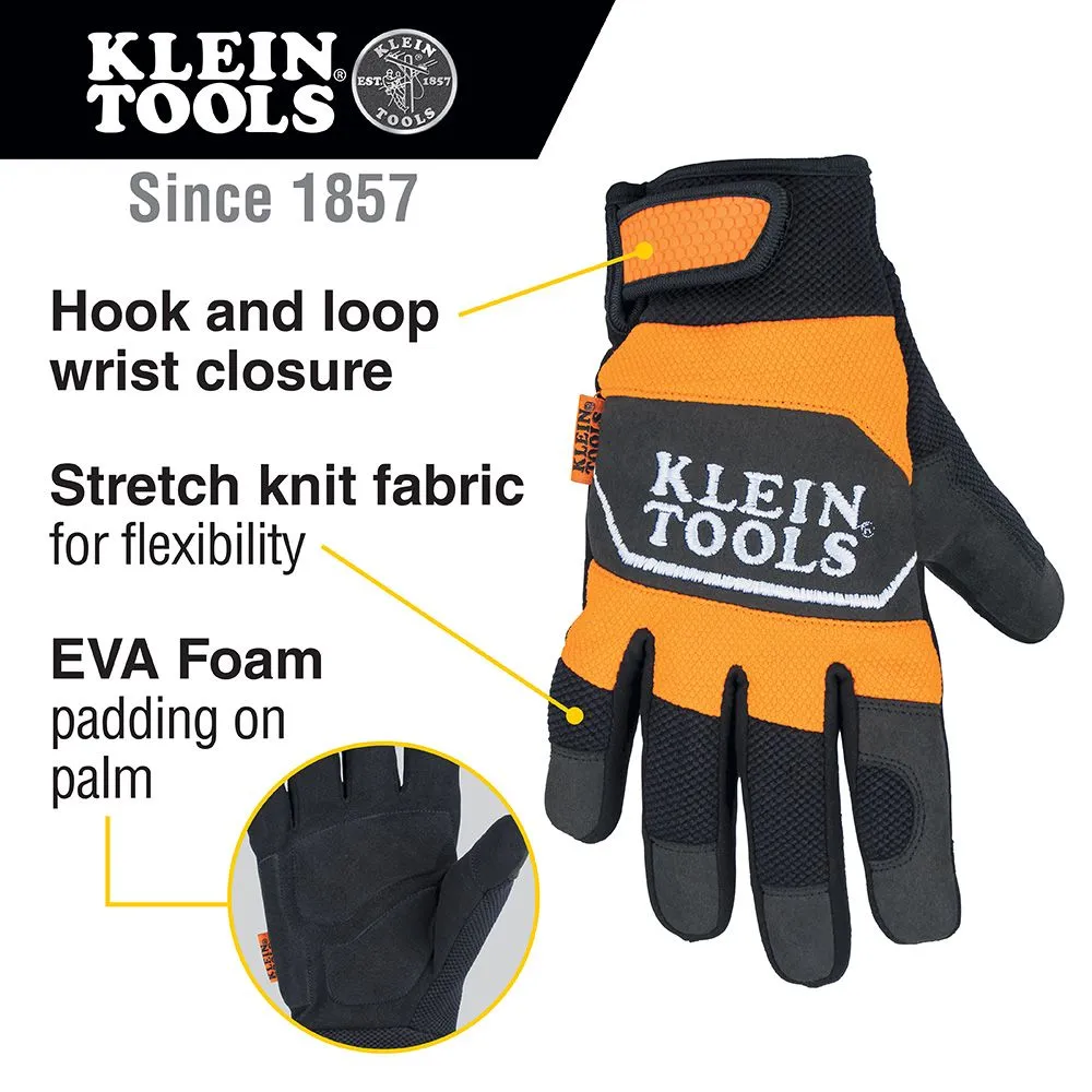 Klein 60618 Winter Thermal Gloves, S