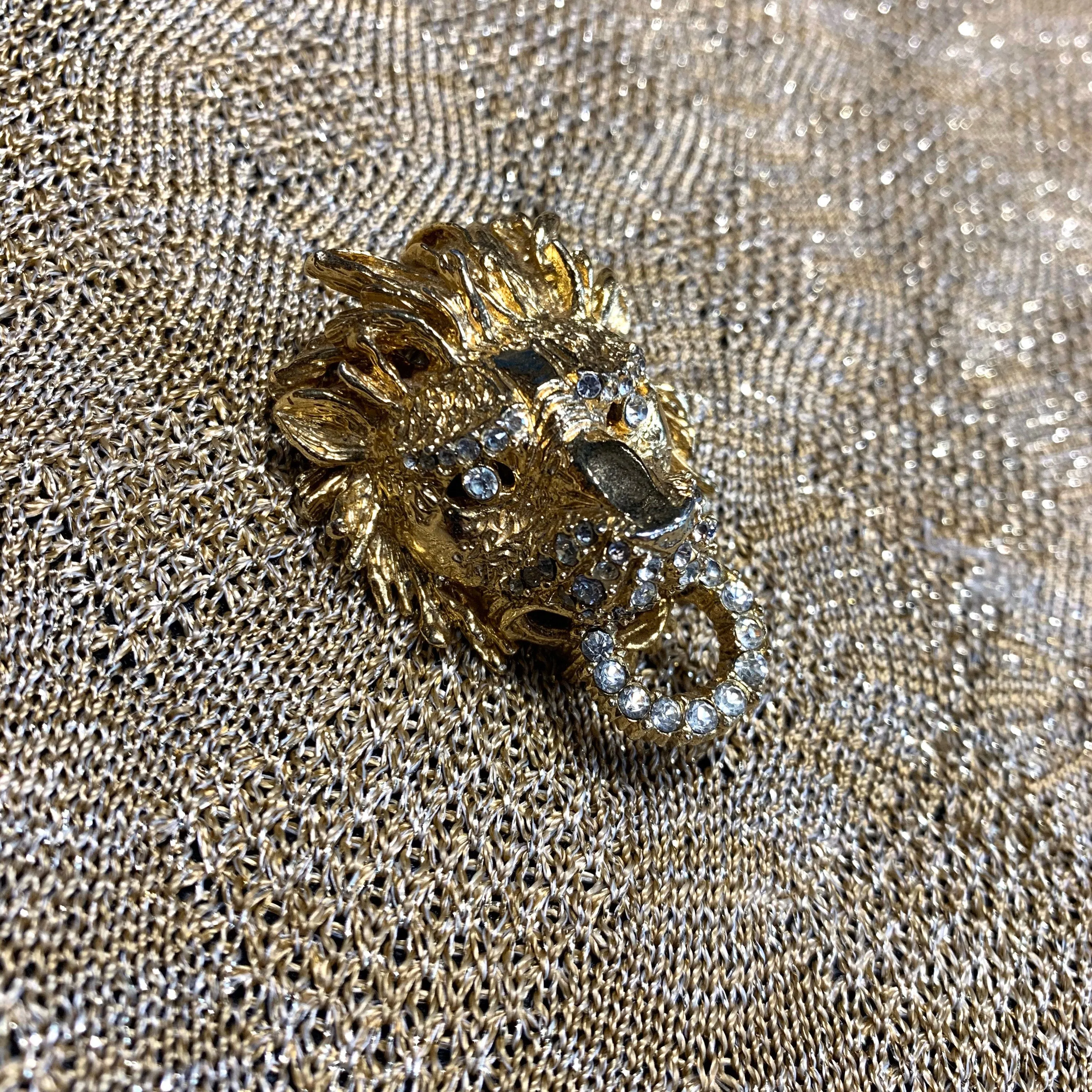 Lion Brooch by Grosse 1969