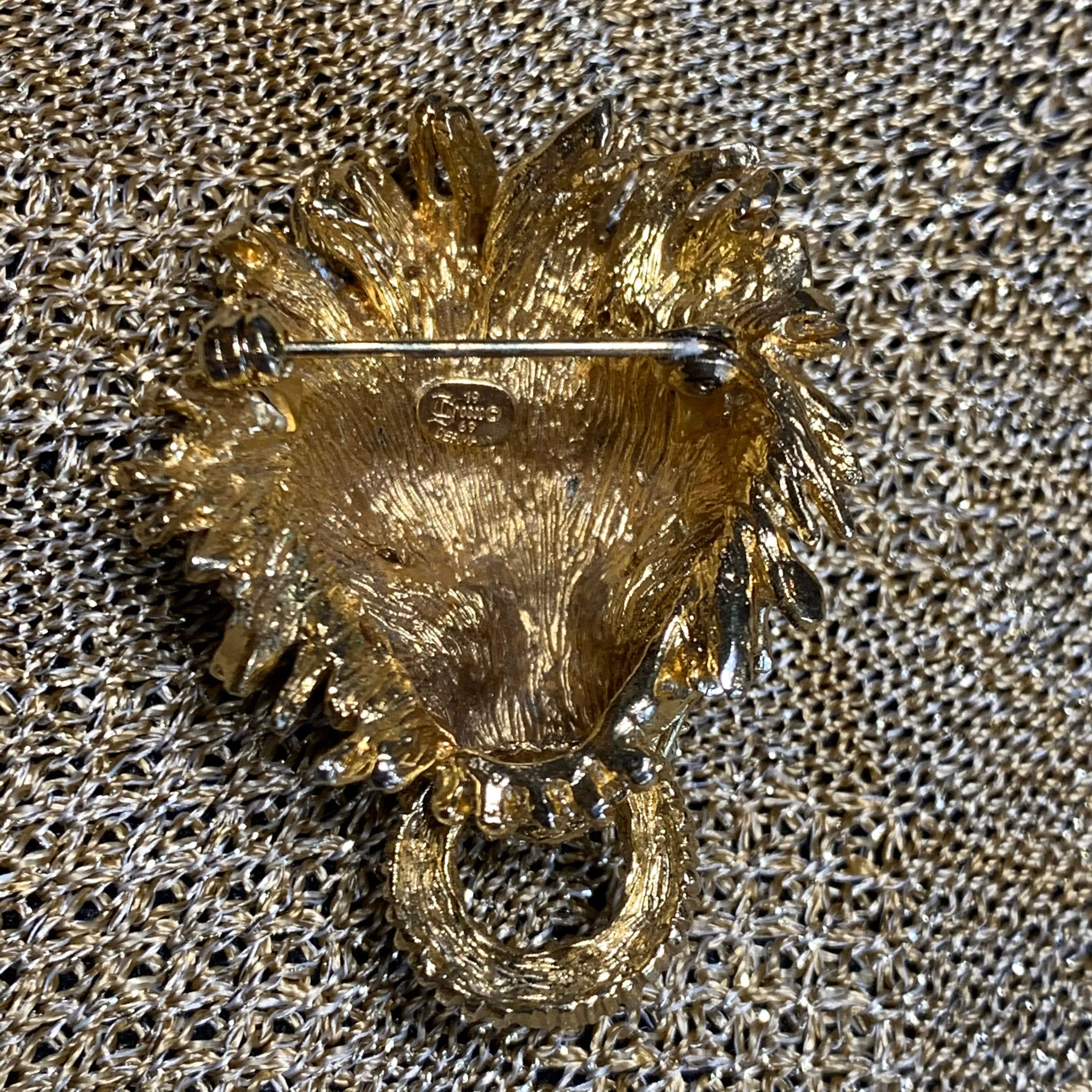 Lion Brooch by Grosse 1969