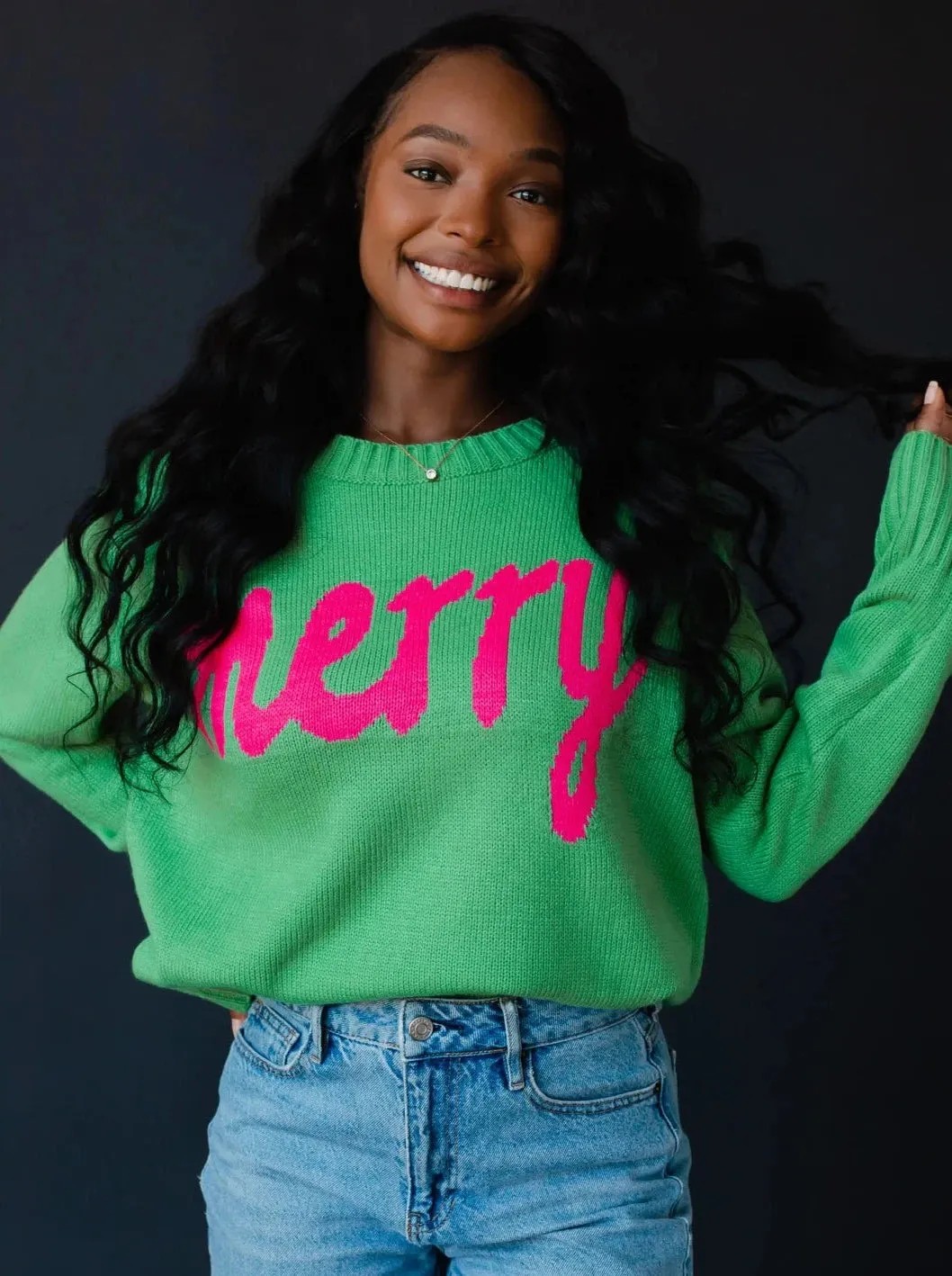 Merry Mint Sweater