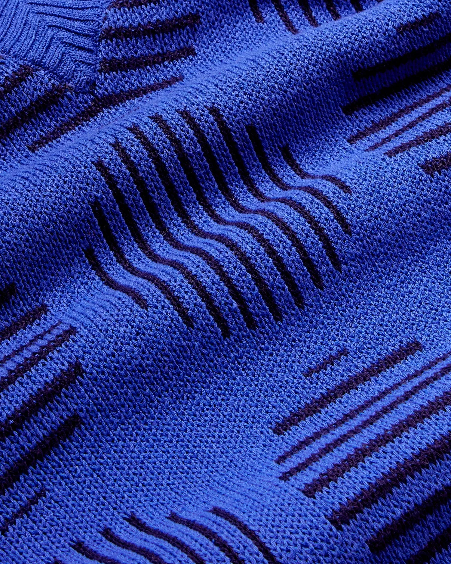 Miranda Merino Wool Japan Sweater Blue