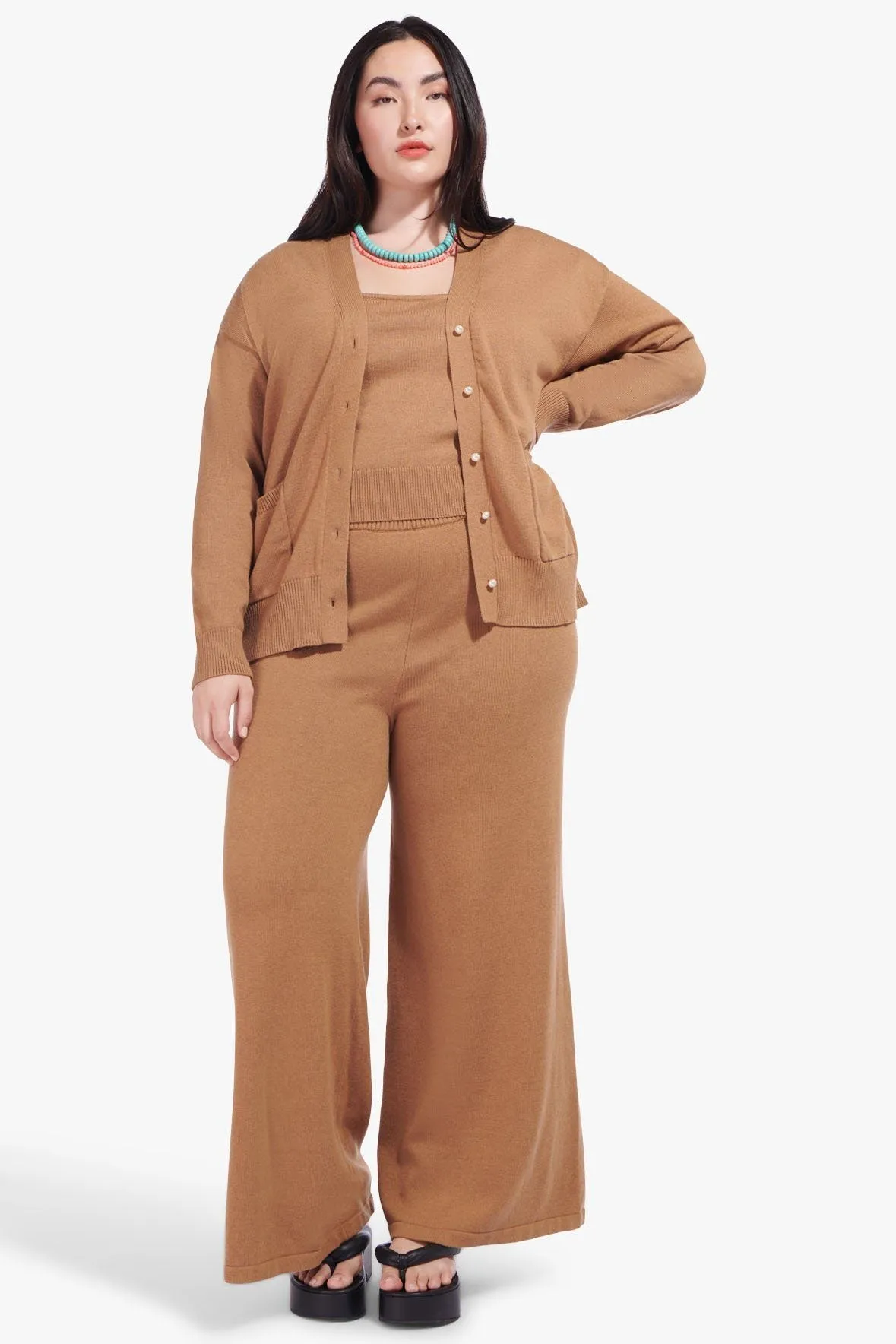 PAOLA CARDIGAN | CAMEL ES