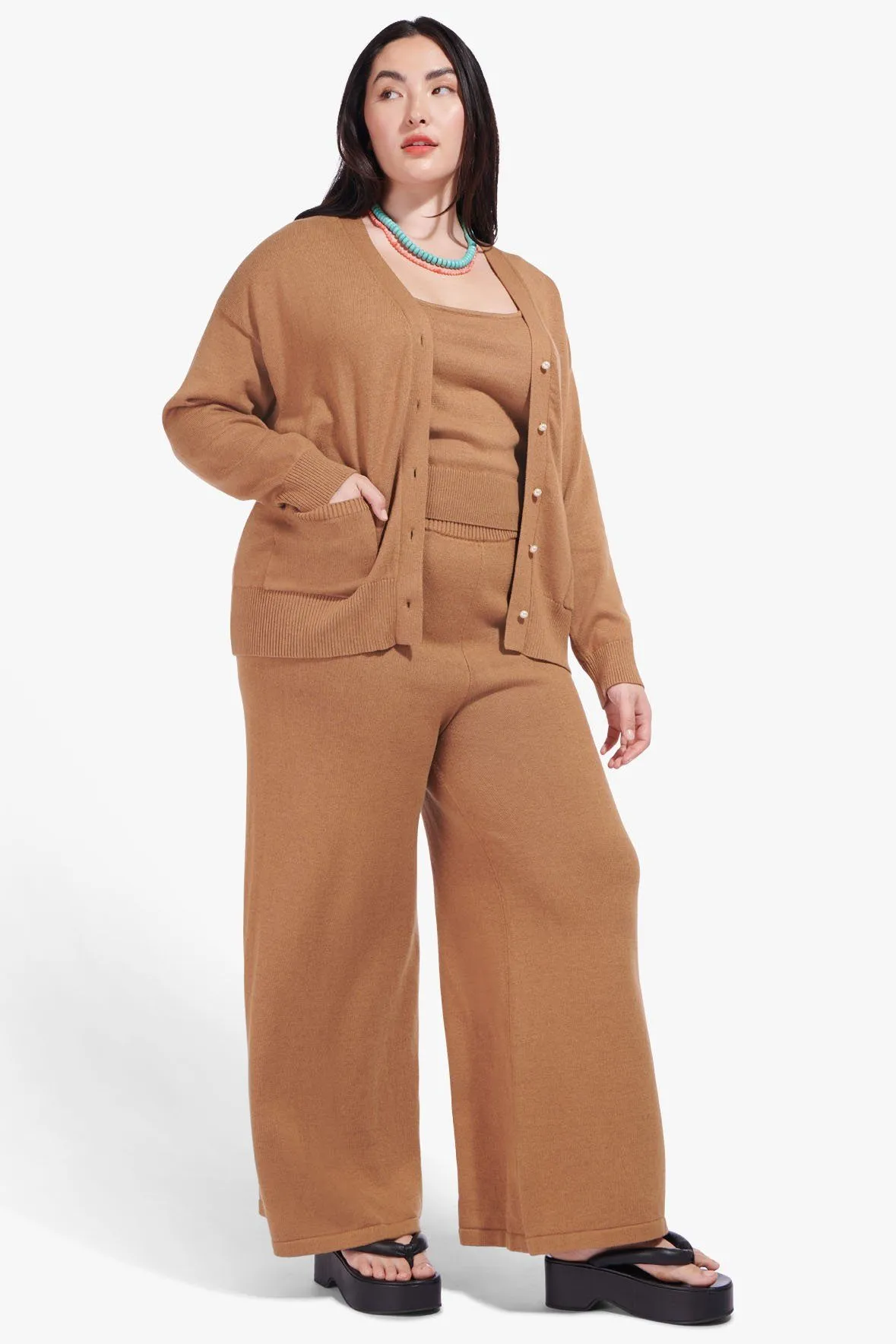 PAOLA CARDIGAN | CAMEL ES