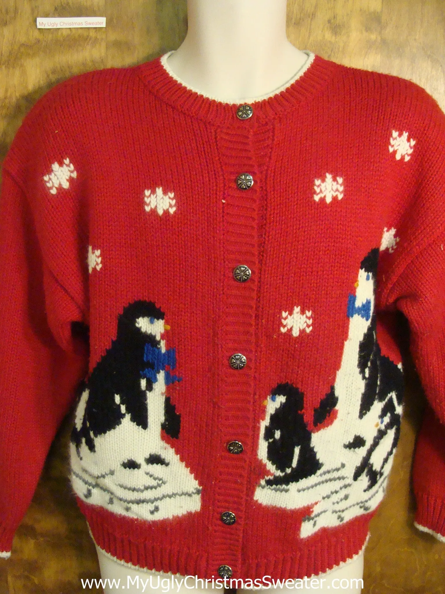 Penguin Family Ugly Xmas Sweater