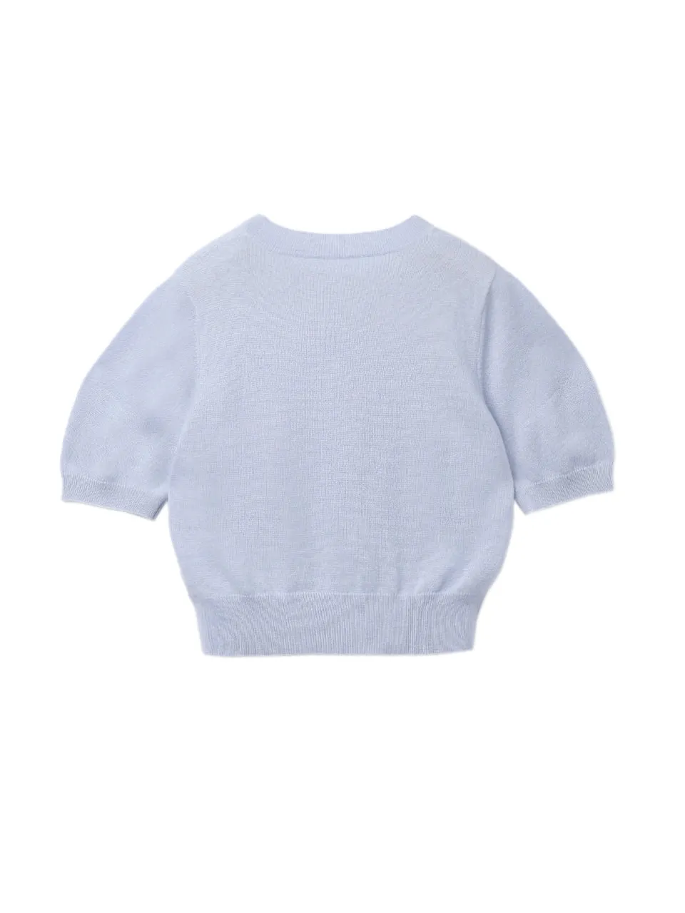 Puff Shortsleeve Top_Baby Blue