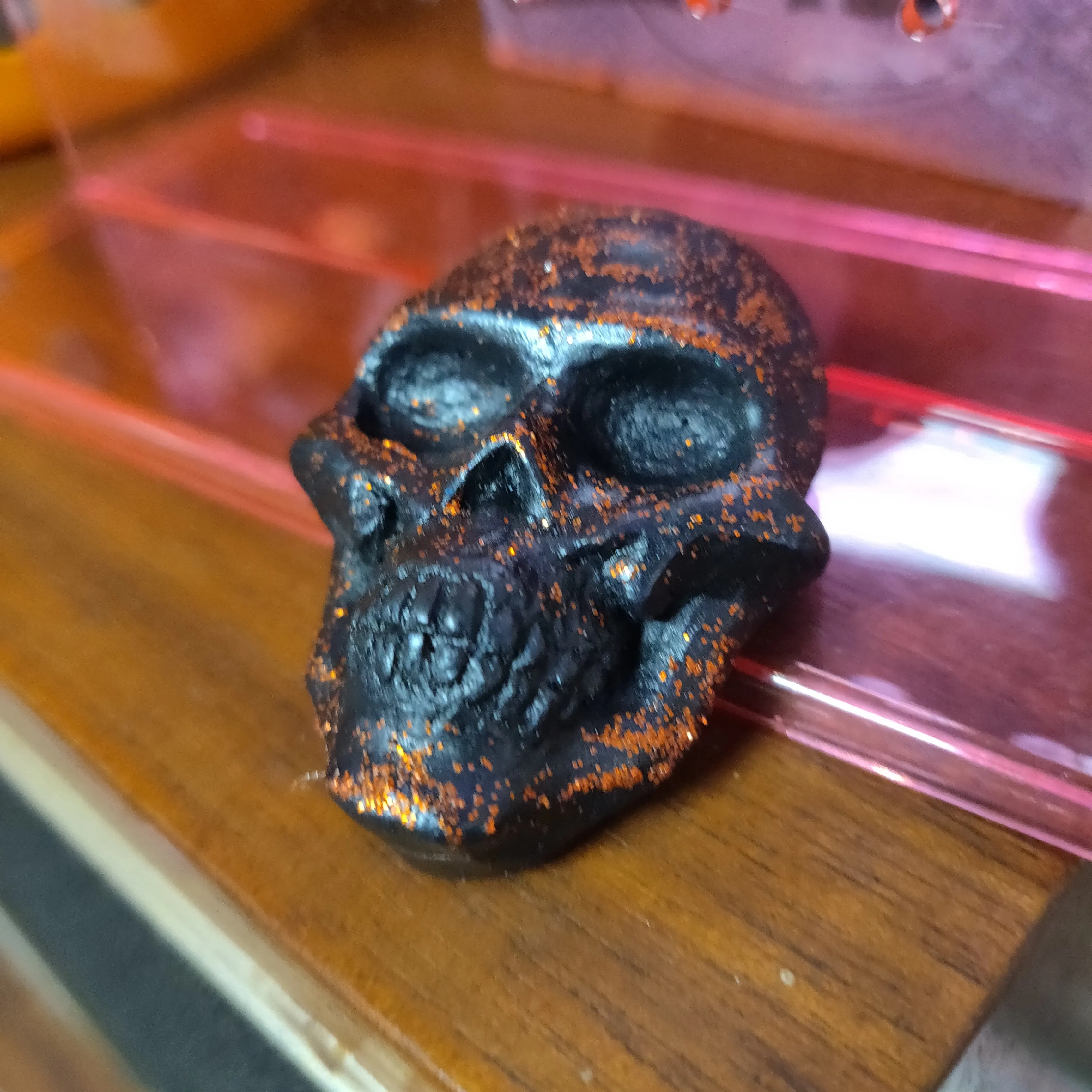 Skeleton Skull Hand-Sculpted Lapel PiNS / BROOCH