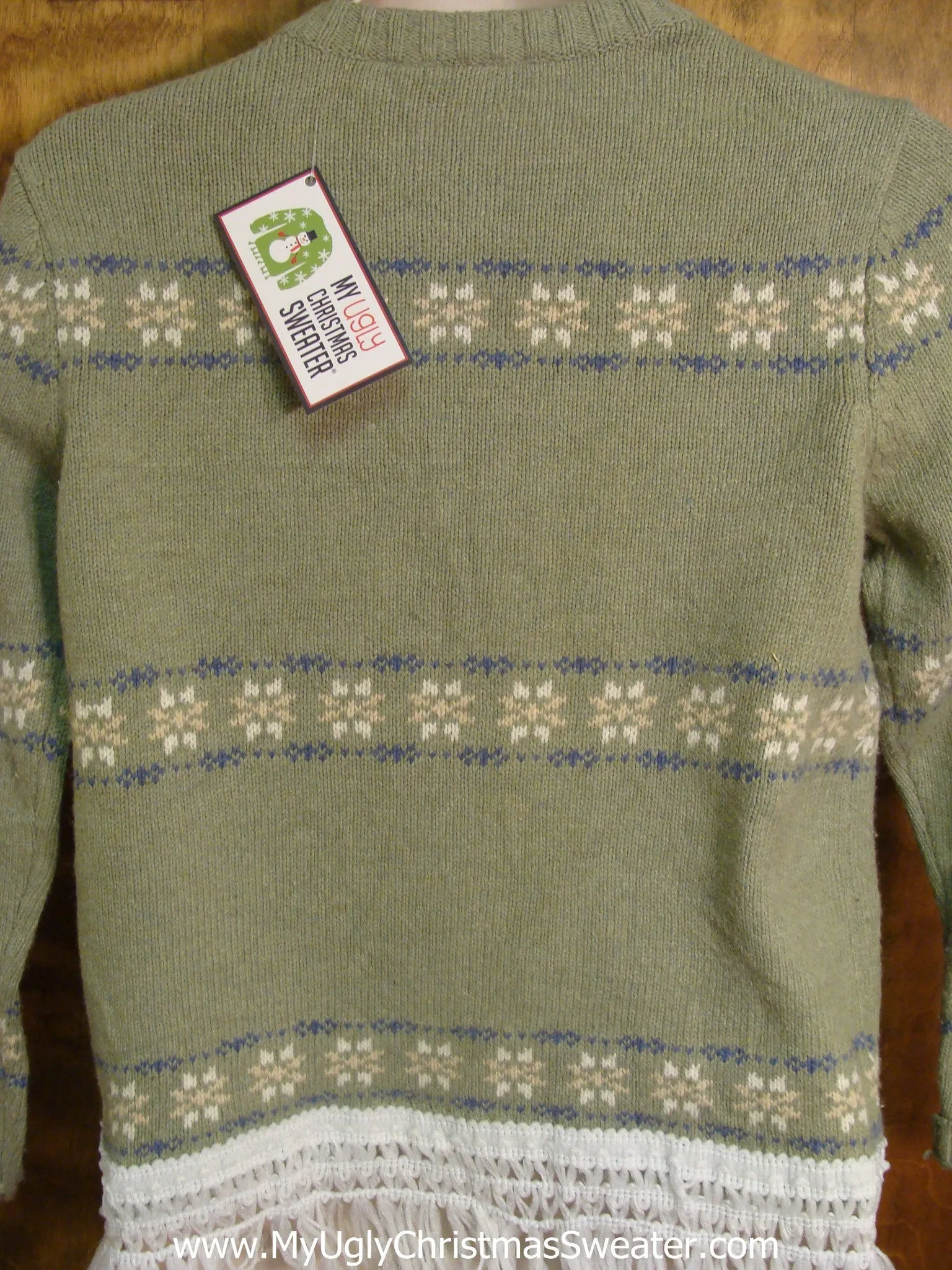 Snowmen Having Winter Fun Ugly Xmas Sweater