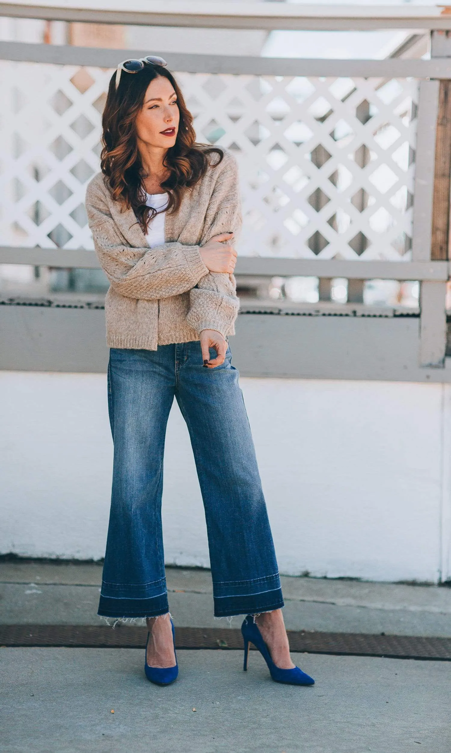 Velvet by Graham & Spencer Beverlee Alpaca Open Cardigan Sweater