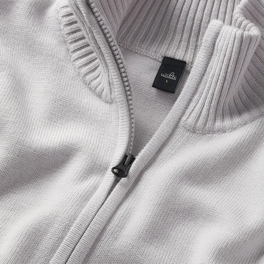 WAHTS Lloyd Quarter Zip Ice Grey