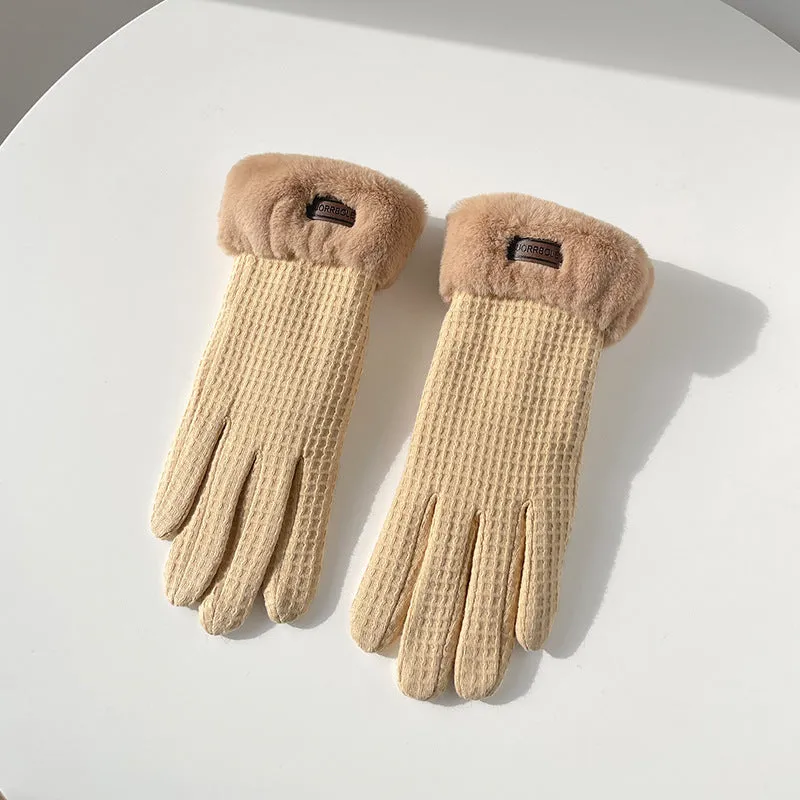 Women's Thick Warm Touch Screen Gloves