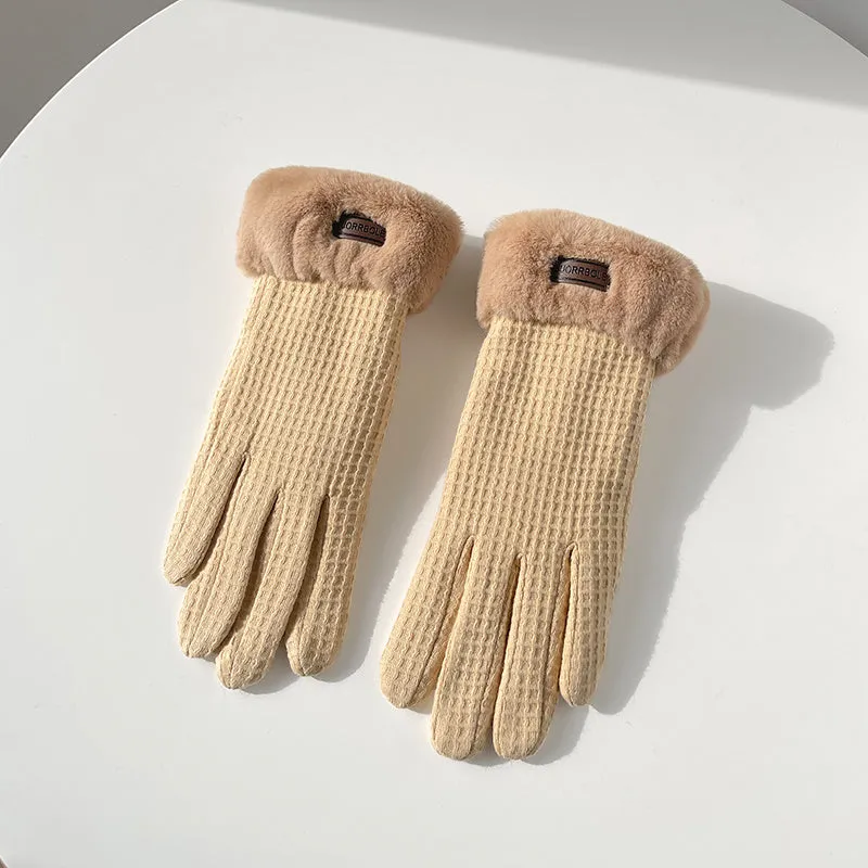 Women's Thick Warm Touch Screen Gloves